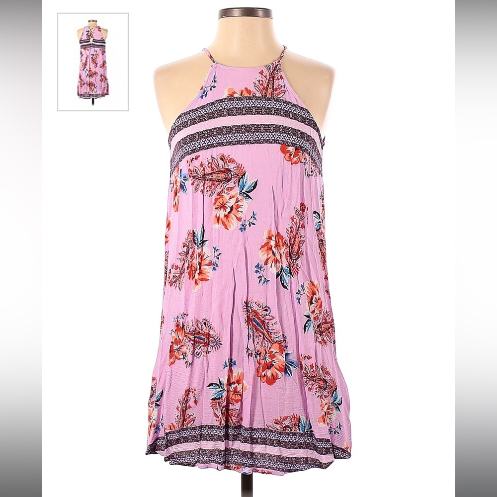 En Creme Purple Resort Dress in Small